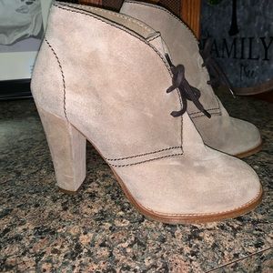 Stylish miu miu Suede Botties size 7